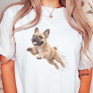 Frenchie Mom Shirt, Funny French Bulldog Gift, Frenchie Dog Lover Tee, French Bulldog Owner Present, Frenchie Dad Shirt image 6
