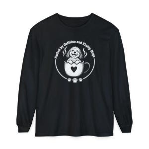 Goldendoodle Mom Shirt, Coffee Lover Gift, Doodle Dog Tee, Fueled by Caffeine and Fluffy Hugs, Puppy Owner Top, Coffee Weather Shirt image 13