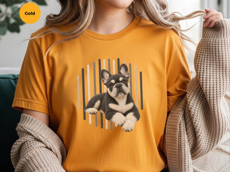Frenchie Mom Shirt, French Bulldog Lover Gift, Frenchie Dog Tee, French Bulldog Owner Present, Frenchie Mom Tee image 10