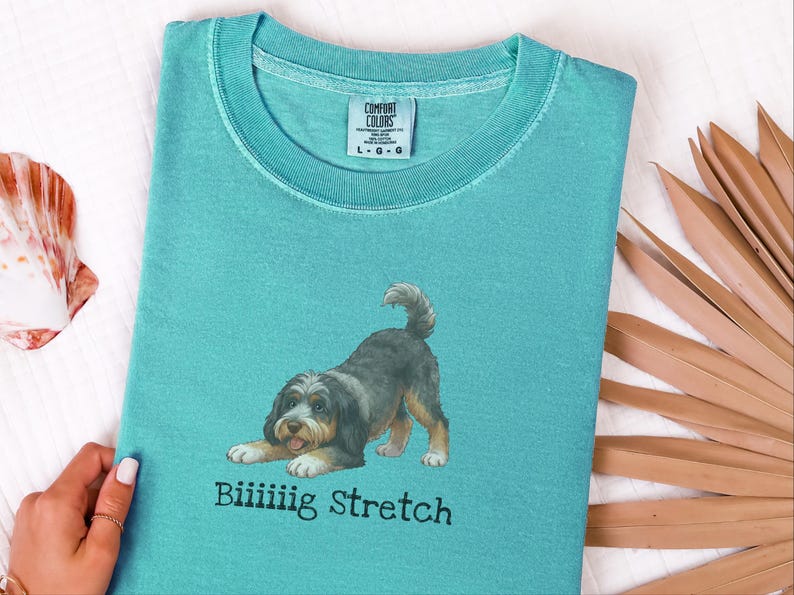 Comfort Colors Bernedoodle T-Shirt mit großem Stretchanteil, lustiges Geschenk für Bernedoodle-Besitzer und Hundebesitzer, Geschenkidee für Bernedoodle-Liebhaber und -Mama Bild 3