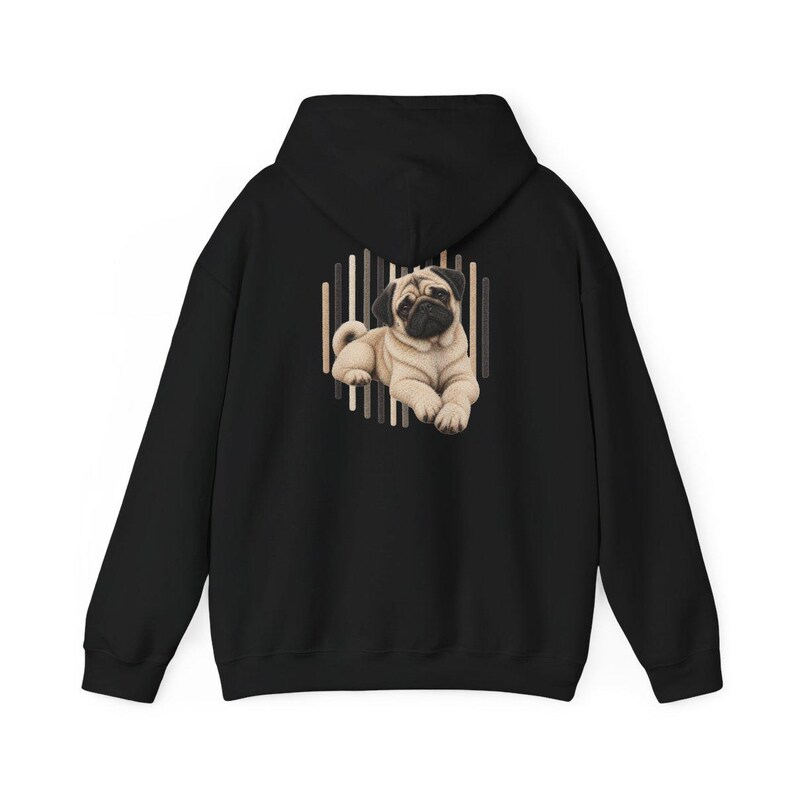 Camiseta de perro carlino, regalo para amantes de los carlinos, camiseta con estampado de cachorro adorable, camiseta para mamás carlinos, camiseta con retrato de perro, camiseta para papás carlinos, ropa para amantes de las mascotas imagen 11