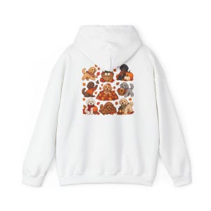 Maltipoo Fall Shirt, Fall Dog Lover Gift, Autumn Puppy Tee, Cozy Fall Dog Shirt, Maltipoo Mom Shirt image 12