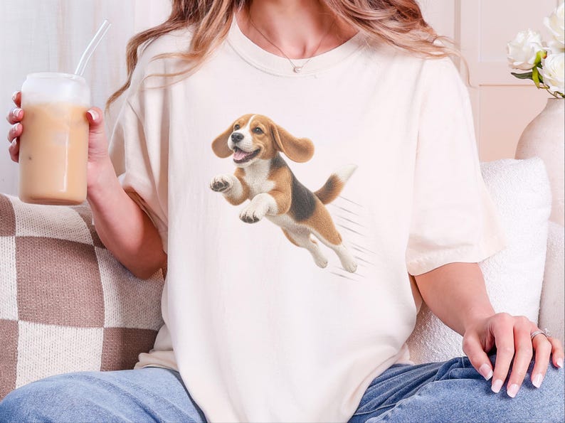 Camiseta de Beagle, Regalo para Mamá de Beagle, Camiseta Divertida de Beagle, Regalo para Amantes de los Beagles, Regalo para Dueños de Beagles, Camiseta para Mamás Perritas, Camiseta para Papás ​​de Beagles imagen 6