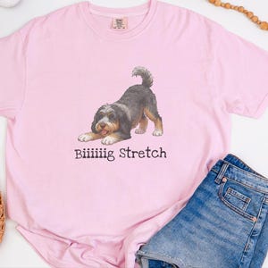 Comfort Colors Bernedoodle T-Shirt mit großem Stretchanteil, lustiges Geschenk für Bernedoodle-Besitzer und Hundebesitzer, Geschenkidee für Bernedoodle-Liebhaber und -Mama Bild 5