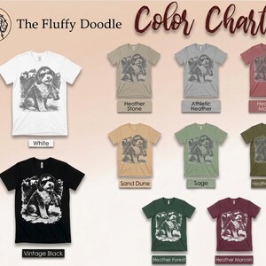Grappig T-shirt met een Aussiedoodle die bier drinkt, perfect cadeau voor hondenbezitters. Een origineel T-shirt met een grappige dierenprint, ideaal als cadeau voor bierliefhebbers. afbeelding 7