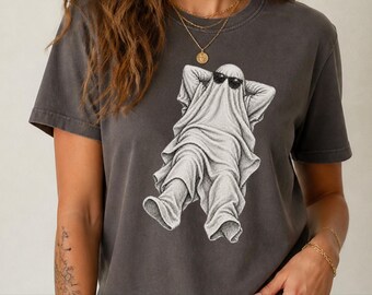 Lustiges Geister-Shirt, Grusel-T-Shirt, Retro-Geister-Sweatshirt, Cooles Geister-Geschenk