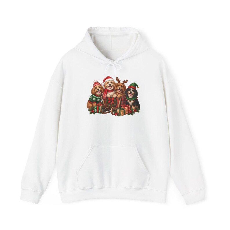 Cavapoo Christmas Shirt, Cavapoo Mom Gift, Holiday Dog Shirt, Christmas Puppy Sweatshirt, Festive Dog Lover Tee image 12