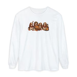 Basset Hound Shirt, Fall Camping Gift, Autumn Hound Dog Tee, Basset Hound Mom Sweatshirt, Camping Dog Lover Gift Bild 14