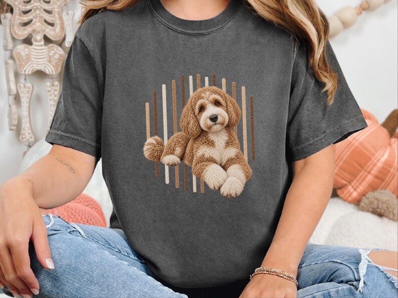 Goldendoodle Mom Shirt, Goldendoodle Gift, Doodle Dog Tee, Golden Doodle Sweatshirt, Doodle Mom Gift, Pet Owner Present image 8