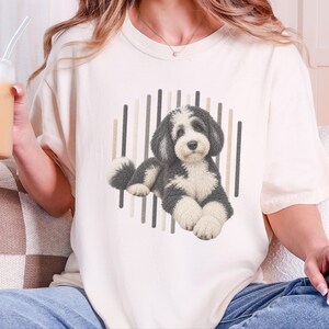 シーパードゥードルシャツ、シーパードゥードルギフト、シーパードゥードル好きへのギフト、犬オーナーシャツ、ドゥードル犬Tシャツ 画像 7