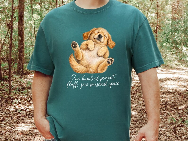 Golden Retriever Shirt, Funny Dog Mom Gift, Golden Retriever Mom, Dog Humor Tee, Cute Puppy Graphic Tee, Golden Dog Shirt image 7