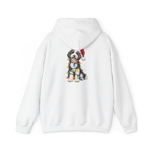 Sudadera navideña para Sheepadoodle, camiseta navideña para perros, regalo navideño para perros, regalo navideño para mamás perrunas, regalo para Sheepadoodle imagen 12