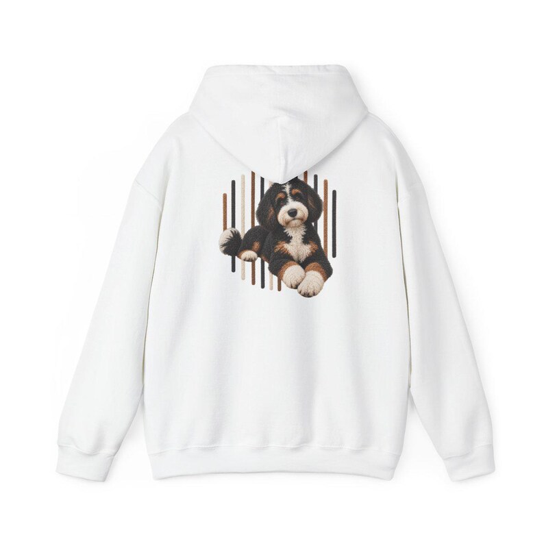 Bernedoodle shirt, cadeau voor Bernedoodle-moeder, driekleurige Bernedoodle, Doodle hondenshirt, cadeau voor Bernedoodle-eigenaar afbeelding 12