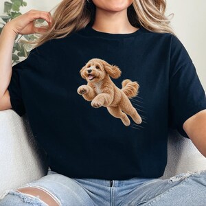 Maltipoo Shirt, Maltipoo Gift, Cute Puppy Tee, Dog Lover Shirt, Maltipoo Mom Gift, Dog Owner Gift image 2