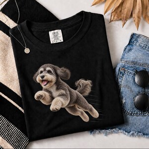 Camiseta Schnoodle, Regalo para mamás Schnoodle, Camiseta de perro Doodle, Sudadera para dueños de perros, Camiseta de perro rápido, Regalo para amantes del Schnoodle, Camiseta para dueños de perros imagen 8
