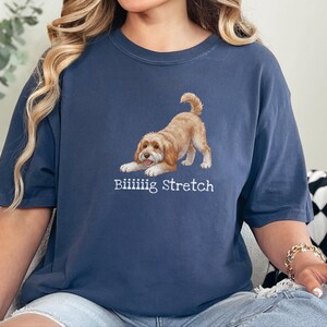 Comfort Colors Labradoodle Dog Gift, Biiiiig Stretch Shirt, Golden Doodle Dad Tee, Funny Labradoodle T-Shirt, Doodle Mom Gift, New Puppy Mom image 4