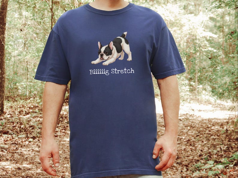 Comfort Colors French Bulldog Big Stretch image 2