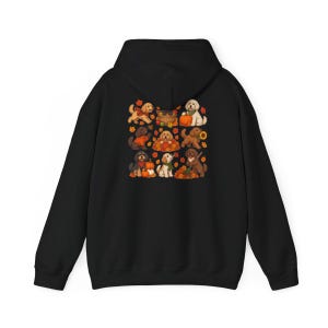 Cockapoo Fall Shirt, Pumpkin Dog Gift, Autumn Puppy Tee, Doodle Dog Lover Shirt, Fall Pet Owner Shirt image 11