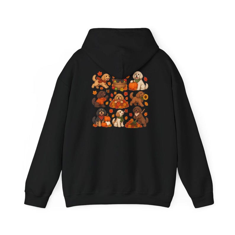 Cockapoo Fall Shirt, Pumpkin Dog Gift, Autumn Puppy Tee, Doodle Dog Lover Shirt, Fall Pet Owner Shirt image 11