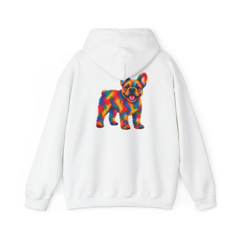 Frenchie Dog Shirt, Colorful Dog Art, French Bulldog Mom Gift, Frenchie Lover Present, Vibrant Pet Portrait Tee image 12