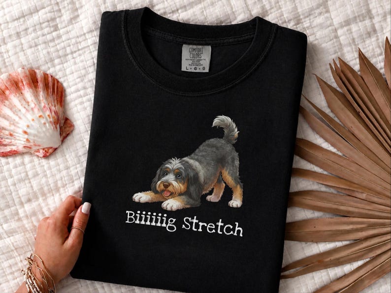 Comfort Colors Bernedoodle T-Shirt mit großem Stretchanteil, lustiges Geschenk für Bernedoodle-Besitzer und Hundebesitzer, Geschenkidee für Bernedoodle-Liebhaber und -Mama Bild 2