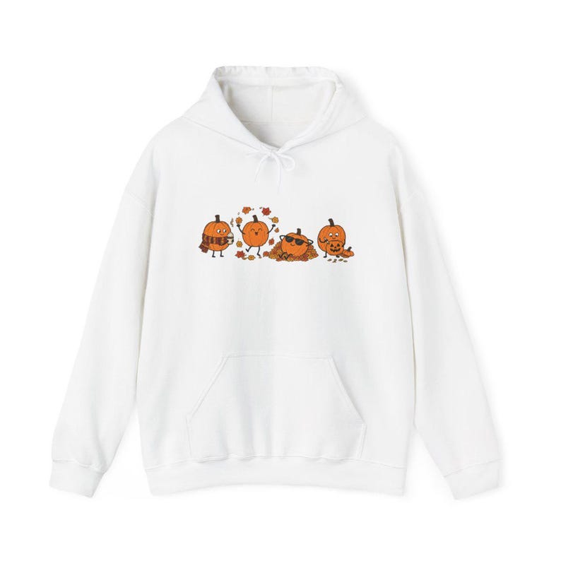 Camiseta para amantes de la calabaza especiada, camiseta acogedora de otoño, PNG de café de otoño, camiseta de hojas de otoño, camiseta de temporada de calabaza imagen 12