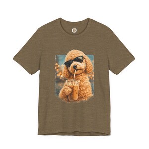 Goldendoodle Iced Coffee Cool Dog image 4
