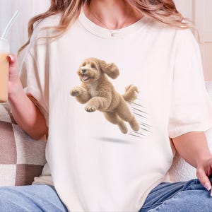 Goldendoodle Mom Shirt, Golden Doodle Gift, Goldendoodle Dog Tee, Doodle Owner Gift, Comfort Colors Dog T image 10
