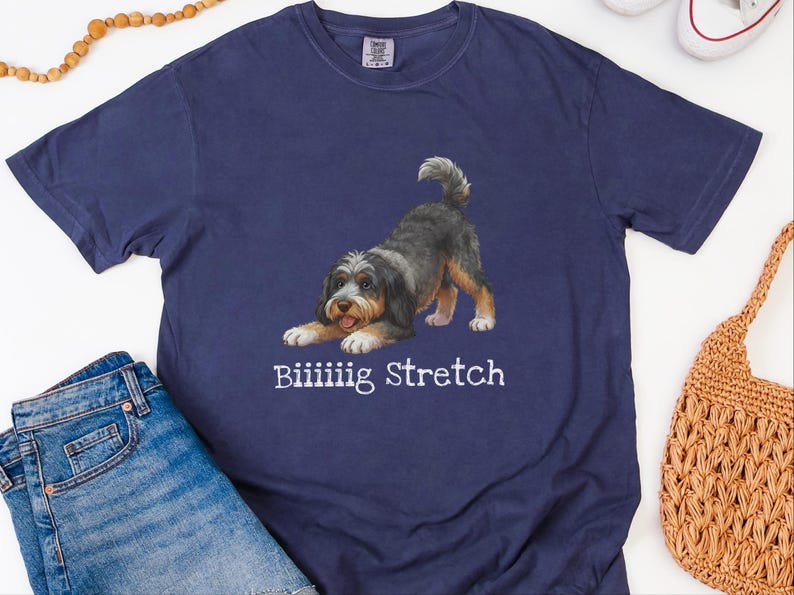 Comfort Colors Bernedoodle T-Shirt mit großem Stretchanteil, lustiges Geschenk für Bernedoodle-Besitzer und Hundebesitzer, Geschenkidee für Bernedoodle-Liebhaber und -Mama Bild 4