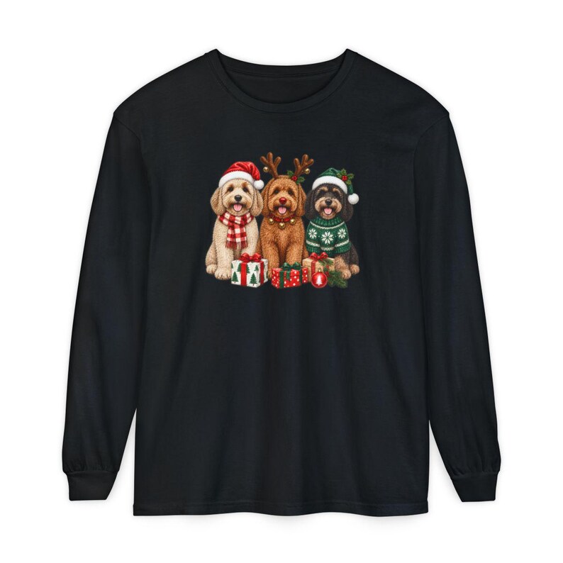Cockapoo Christmas Sweatshirt, Cockapoo Lover Gift, Holiday Dog Shirt, Christmas Cockapoo Mom Gift afbeelding 13