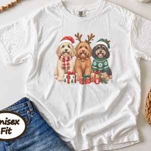 Cockapoo Christmas Sweatshirt, Cockapoo Lover Gift, Holiday Dog Shirt, Christmas Cockapoo Mom Gift afbeelding 9