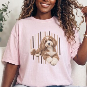 Cavapoo Shirt, Cavapoo Mom Gift, Cavapoo Art Tee, Cavapoo Dog Lover Shirt, Puppy Owner Gift image 8