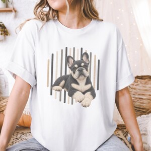 Frenchie Mom Shirt, French Bulldog Lover Gift, Frenchie Dog Tee, French Bulldog Owner Present, Frenchie Mom Tee image 7