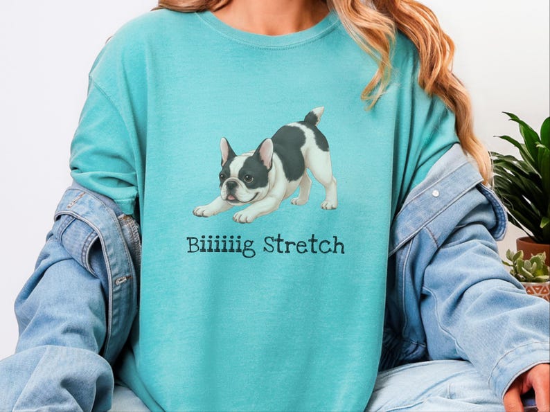 Comfort Colors French Bulldog Big Stretch image 5