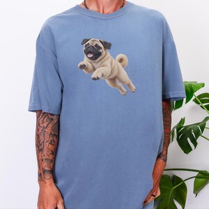 Mops-Shirt, Geschenk für Mops-Liebhaber, Lustiges Mops-T-Shirt, Mops-Mama-Shirt, Geschenk für Mops-Papa, Welpen-Shirt, Niedliches Hunde-T-Shirt mit Grafik Bild 6