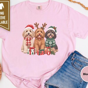 Cockapoo Christmas Sweatshirt, Cockapoo Lover Gift, Holiday Dog Shirt, Christmas Cockapoo Mom Gift afbeelding 10