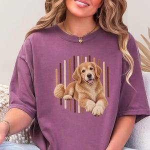 Golden Retriever Shirt, Golden Retriever Gift, Golden Retriever Mom Shirt, Golden Retriever Lover Tee, Dog Lover Gift image 5