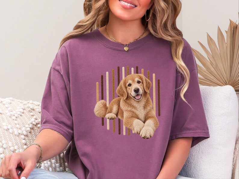 Golden Retriever Shirt, Golden Retriever Gift, Golden Retriever Mom Shirt, Golden Retriever Lover Tee, Dog Lover Gift image 5