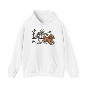 Skeleton Dog Shirt, Cockapoo Halloween Gift, Spooky Dog Tee, Funny Skeleton Shirt image 12