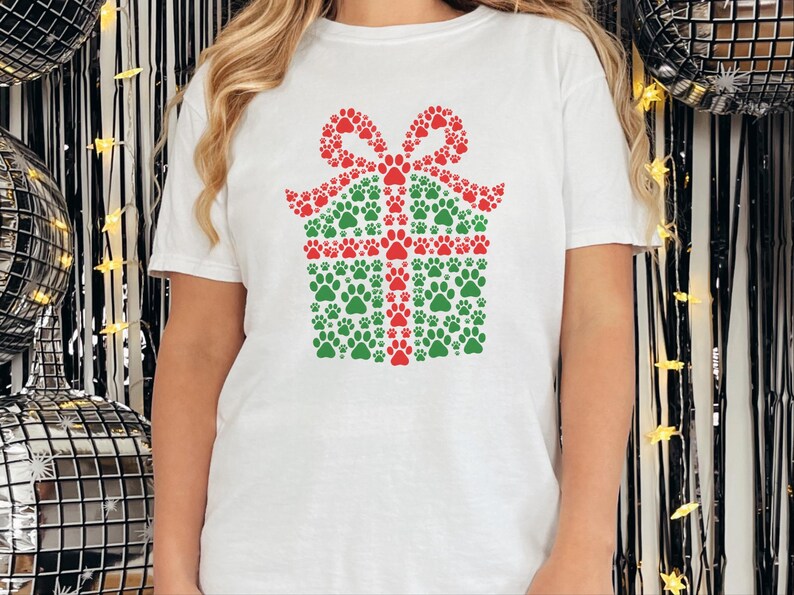 Christmas 2026 Shirt, Christmas Dog Mom Gift, Festive Pet Lover Tee, Holiday Dog Shirt image 6