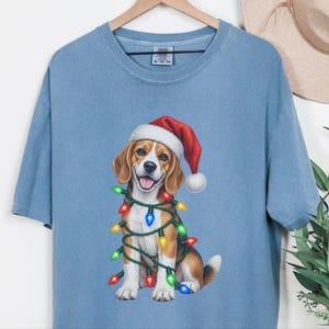 Beagle-julklapp, julklapp för hundmamma, festlig hundtröja, beagle-ägare, julklapp för hund bild 4