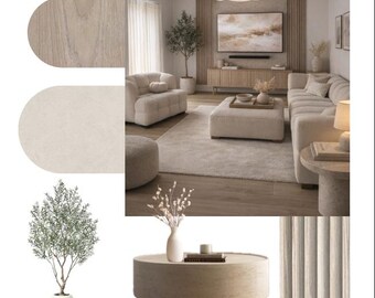 Living room interior design