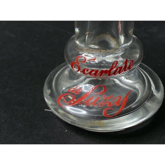 Rare BACCARAT France Crystal Glass RED SCARLET De… - image 8