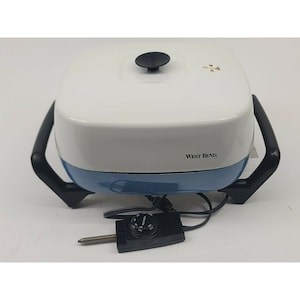 RARE Vintage West Bend Electric Skillet Immersible 102