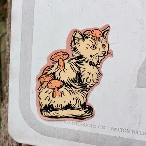 Bolete Cat Sticker