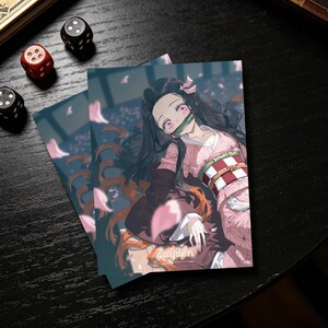 nezuko card sleeves Nezuko Card Sleeves