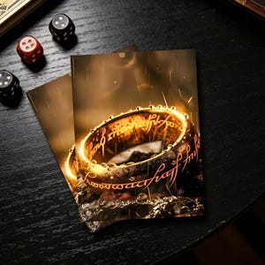 mtg card sleeves lord of the rings Magic Gathering: The the Rings: Tales of Middle-earth owy Little Shop of Magic no challenge to these rights is expressed or implied The Lord of the Rings