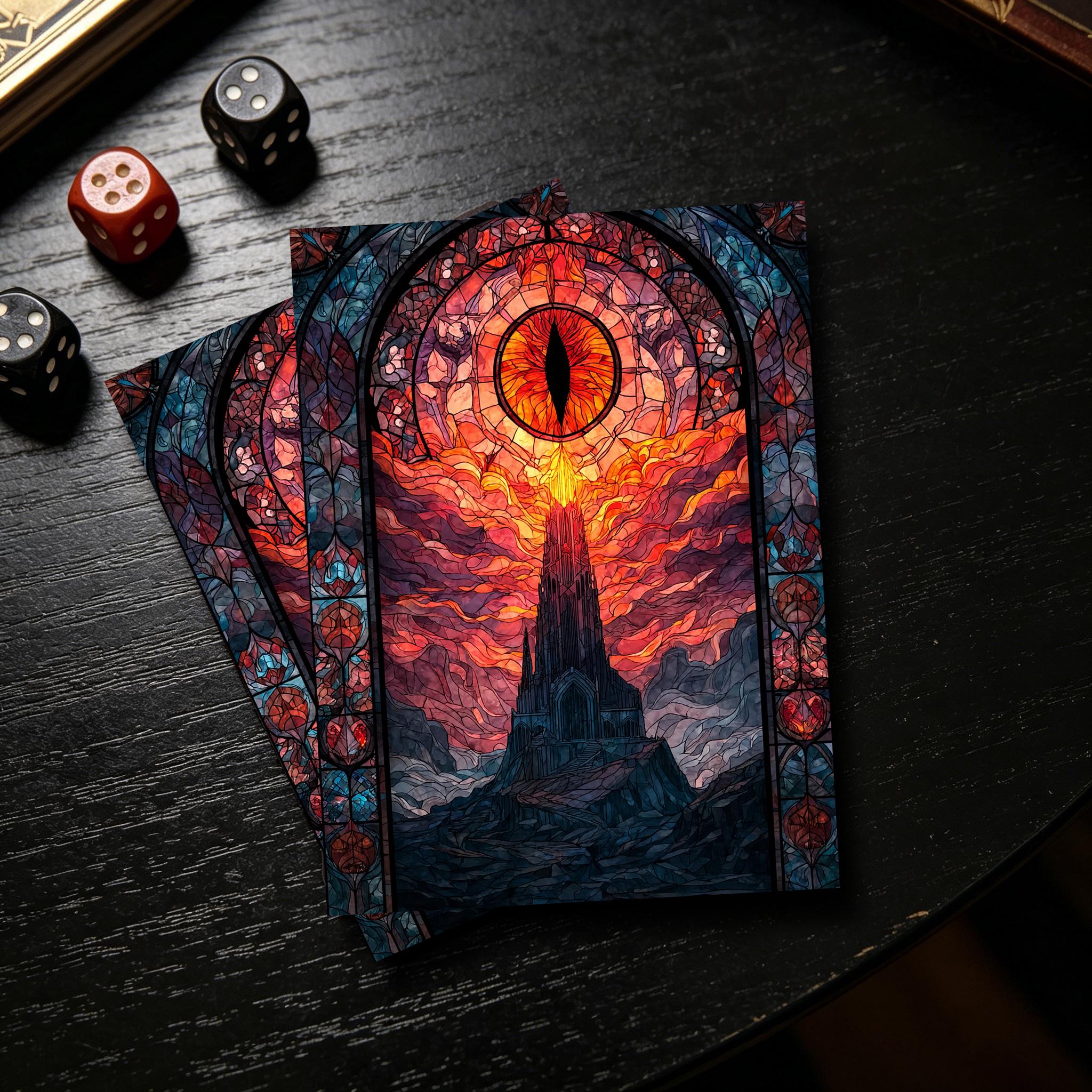 Sauron Card Sleeves - Etsy Sauron Card Sleeves - Etsy