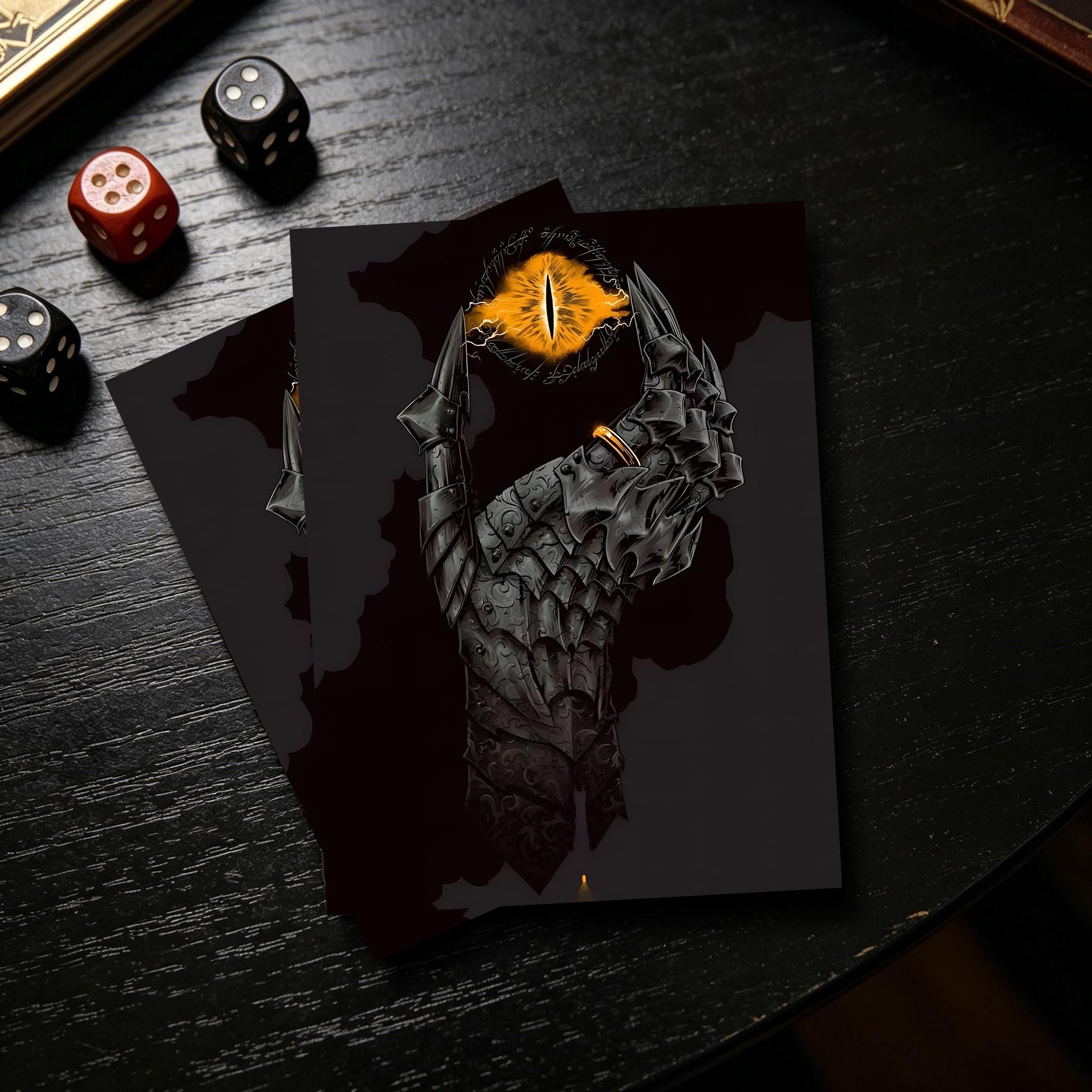 Sauron Card Sleeves - Etsy