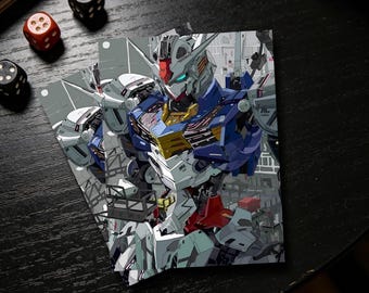 Gundam MTG Card Sleeves, Matte  Card Sleeves, Gamer Gift, Standard Size Deck Protector